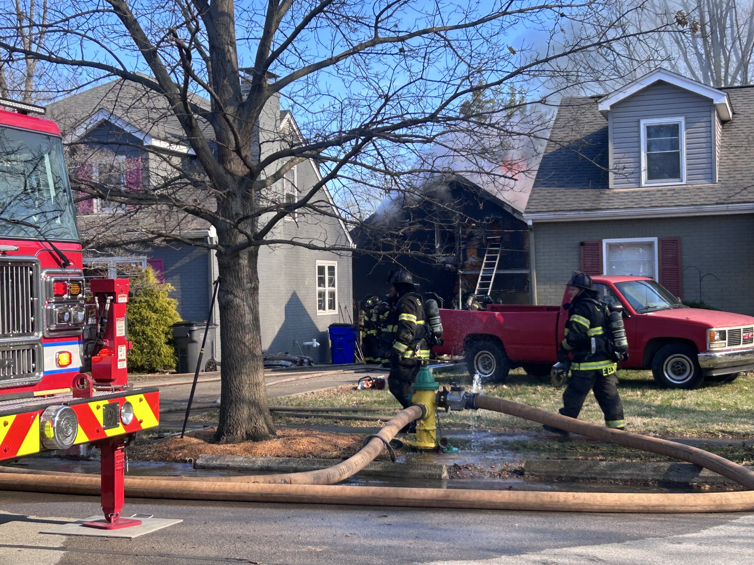 Lexington Fire Department responds to working structure fire on ...